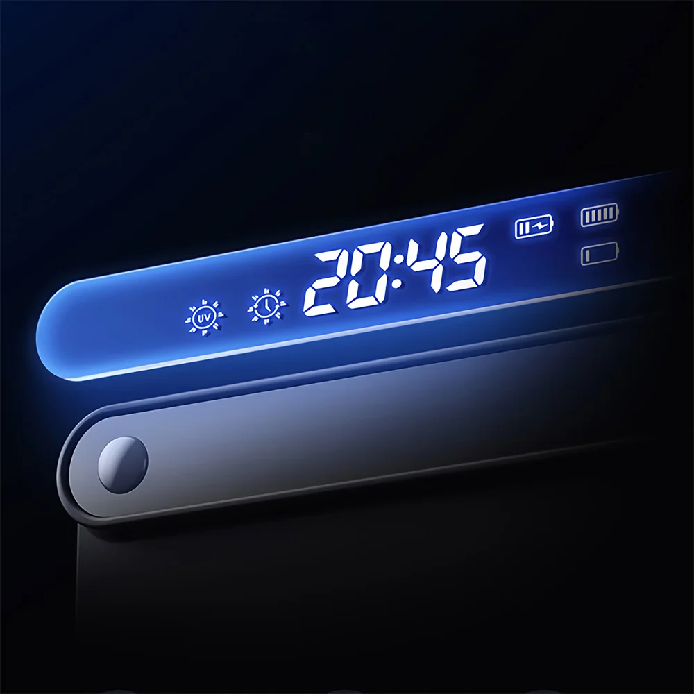 Умный держатель для зубных щеток настенный стерилизатор дезинфекция от УФ