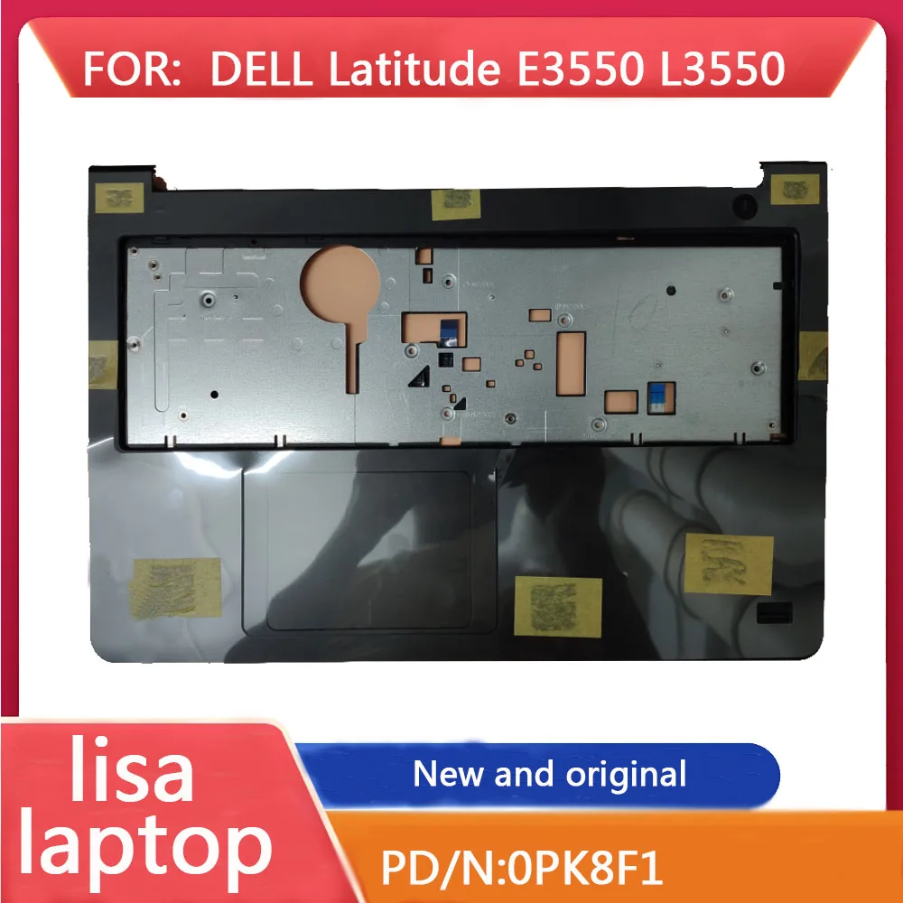 

Lt Is Suitable For Dell Latitude E3550 L3550 Palm Pad With Fingerprint Touch Pad, Grey Host Top Cover, Keyboard Shell 0PK8F1,New