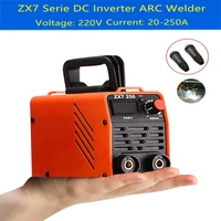 zx7 250 electric welding machine igbt dc inverter arc welder 220v portable handheld electric welders adjustables 20 250a current