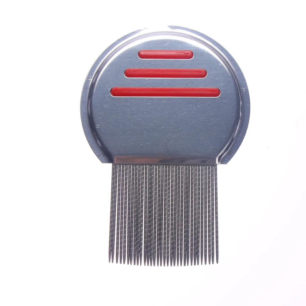 Высокий уровень комфорта головка для вычесывания вшей металлический нит голову