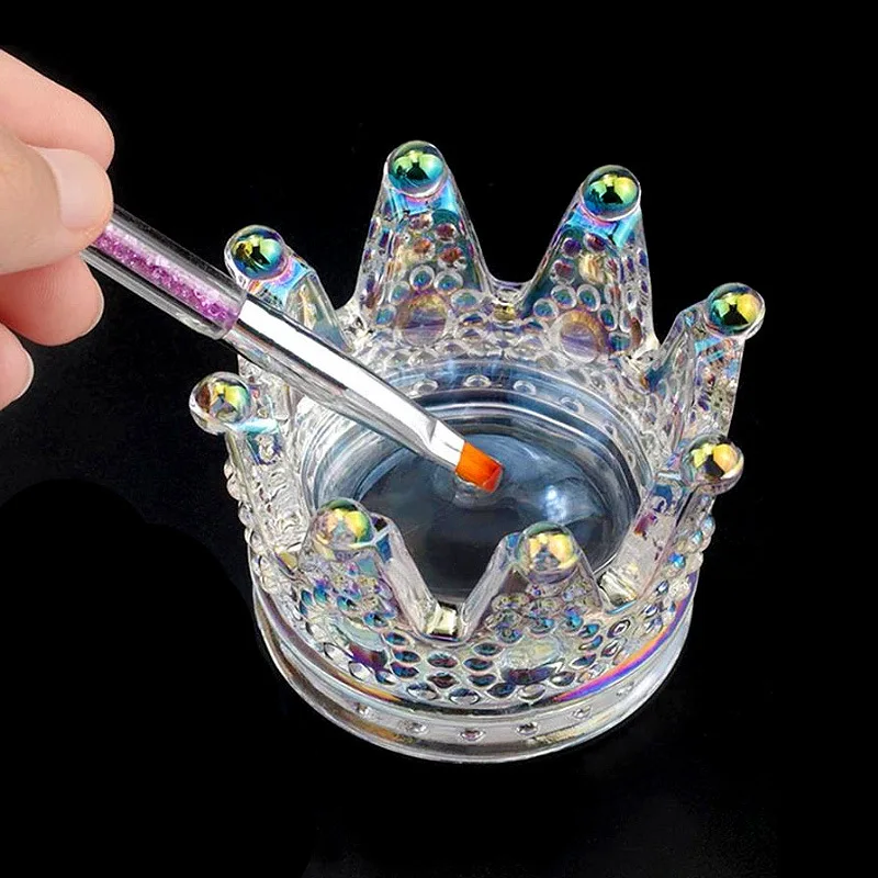 Акриловый стакан для ногтей Crown Хрустальный акриловый порошок жидкость