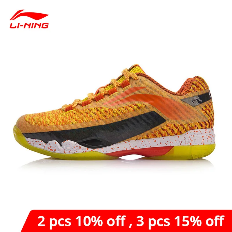 Женские профессиональные туфли для бадминтона Li Ning PIONEER спортивная обувь li ning BOUNSE
