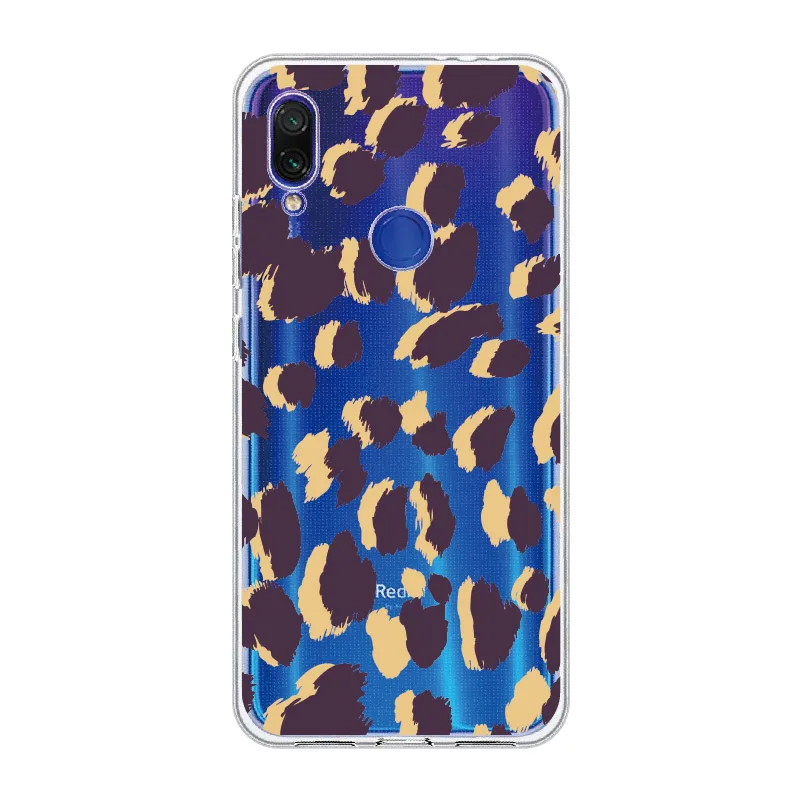 

Fashion Sexy Leopard Print Panther For Xiaomi Mi Redmi Note 5 6 7 8 9 10 Lite Pro Plus Soft Crystal Slim Protective Clear Case