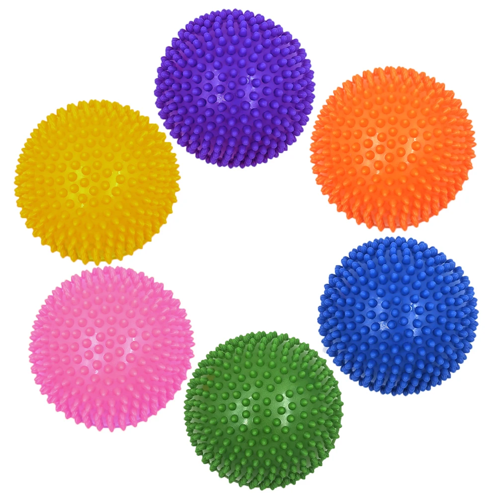 Полумяч для йоги тренажерный зал мяч тренировки баланса точек массажа шаговые