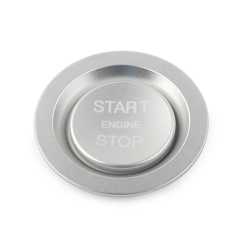 Автомобильная кнопка зажигания без ключа с кольцом для Land Rover Range Evoque Sport Jaguar XJ XF Xe