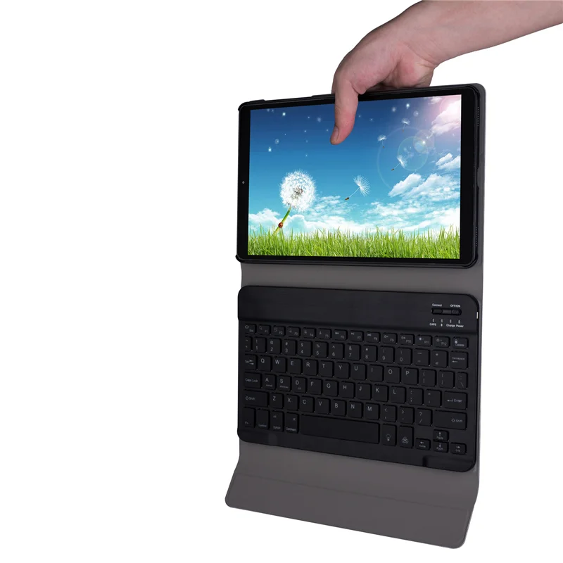 Чехол с клавиатурой 7-цветной подсветкой для Huawei MediaPad M5 Lite 10 1 дюйма чехол планшета