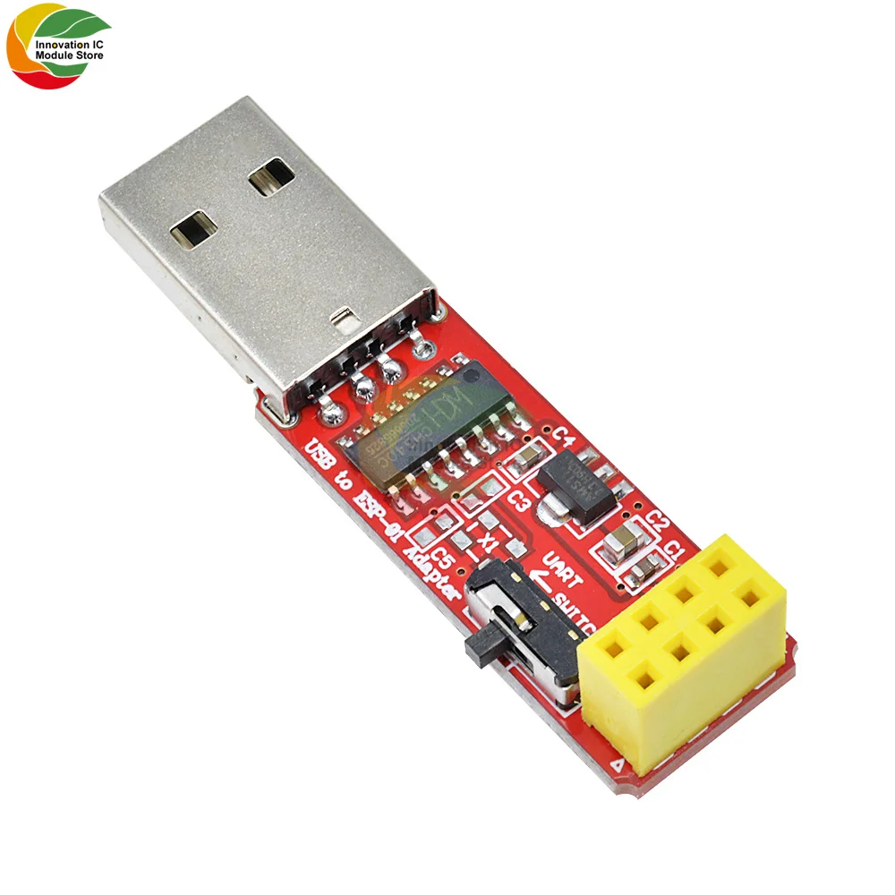Адаптер CH340 USB в ESP8266 ESP-01/01S плата адаптера беспроводного Wi-Fi модуль