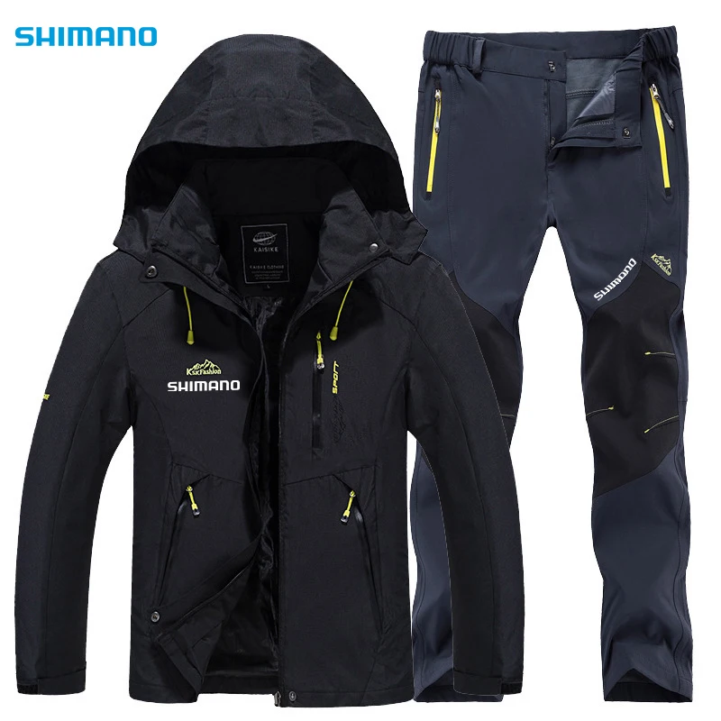 

Новый Зимний комплект одежды Daiwa для рыбалки, костюм для рыбалки Shimano, Спортивная альпинистская походная рыболовная куртка, водонепроницаем...