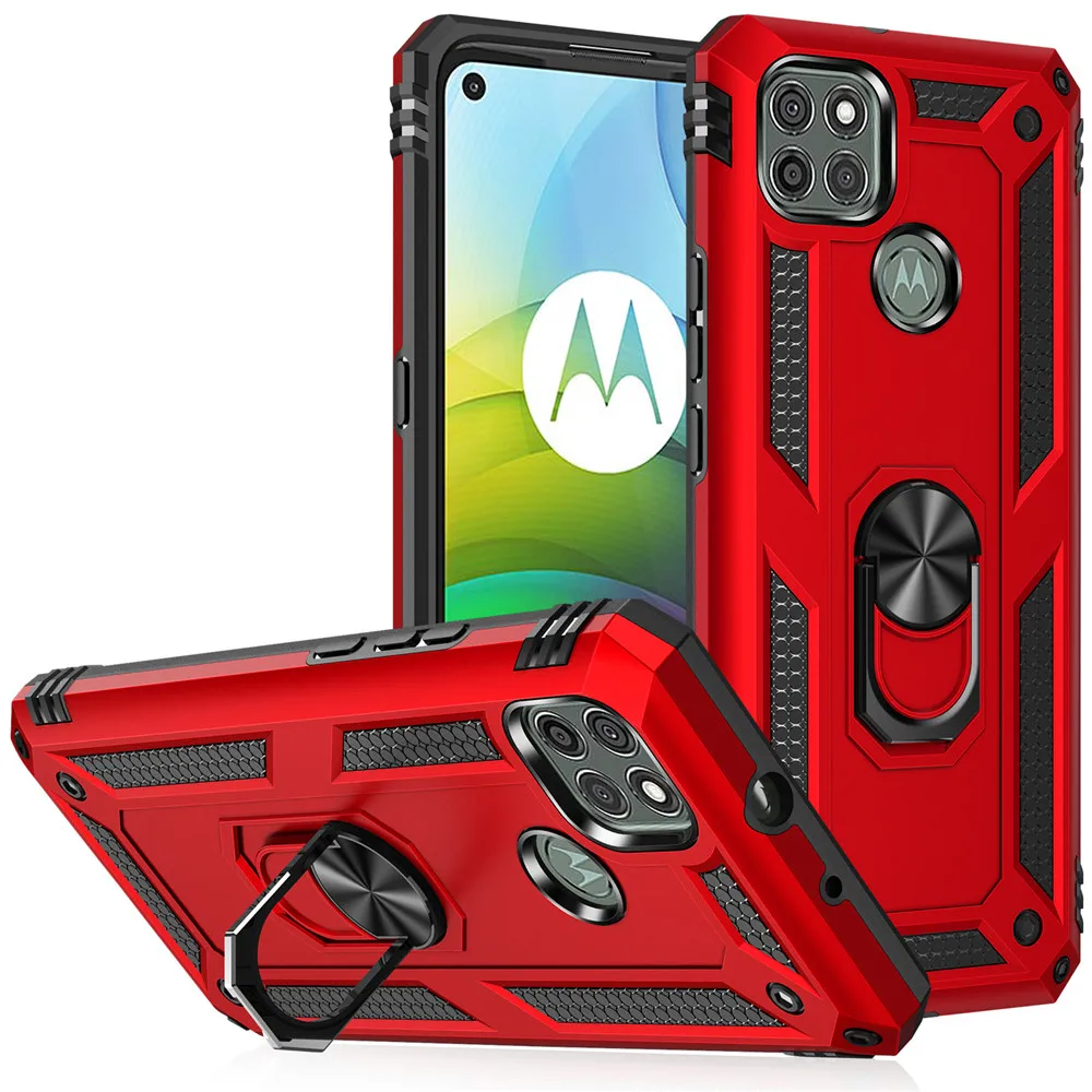 

For Motorola Moto G9 Power Case Cover Armor Rugged Military Car Holder Ring Case for Motorola MotoG9 Moto G9 Power G9power 6.8