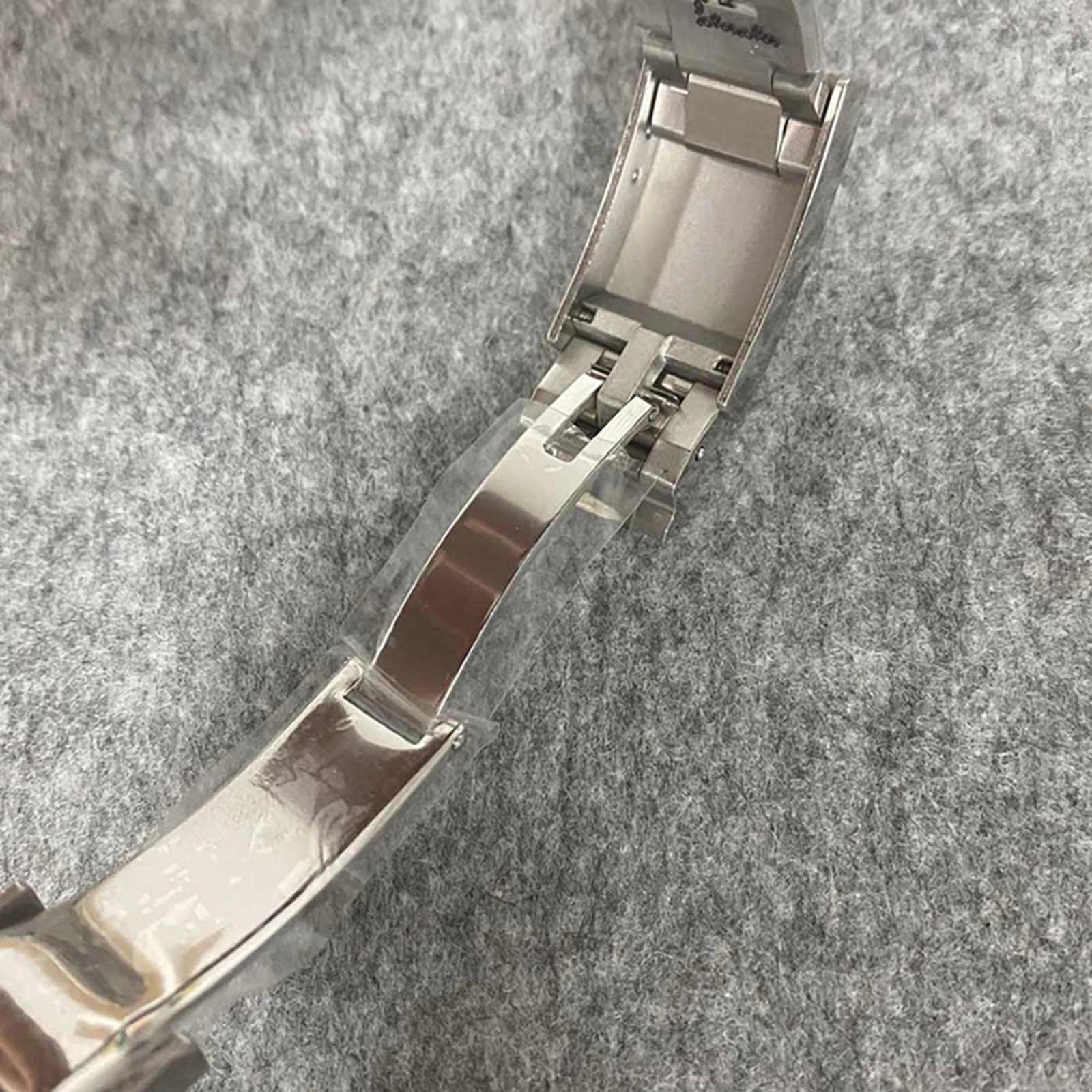 Watch Case + Strap 39MM Stainless Steel Cover Sapphire Glass Watch Case for NH35/NH36 Movement Modification Accessories Kits