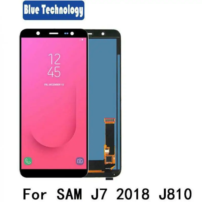 Для Samsung Galaxy J8 2018 J800 LCD J800G / J800F J800Y /DS ЖК дисплей сенсорный экран Сменный датчик в