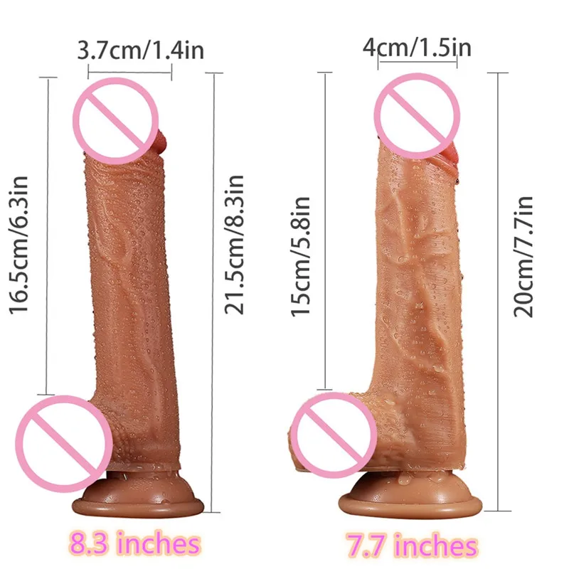 Реалистичный пенис мягкий жидкий силиконовый огромный большой фаллоимитатор с