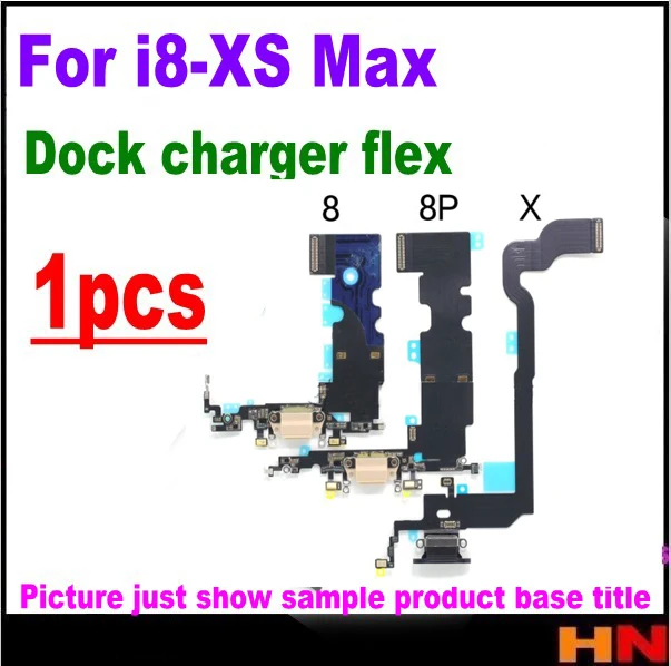 1 шт. для iPhone XS XR MAX X 8 8G plus 8P высококачественный зарядный порт USB док разъем гибкий