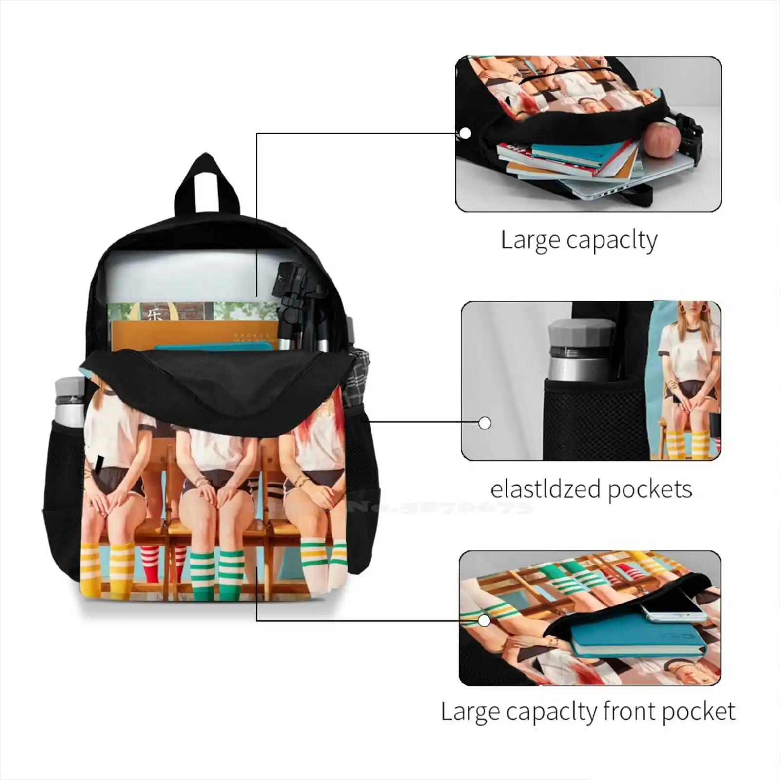 Красный бархатный рюкзак сумка для хранения красная бархатная Ирина Венди ери