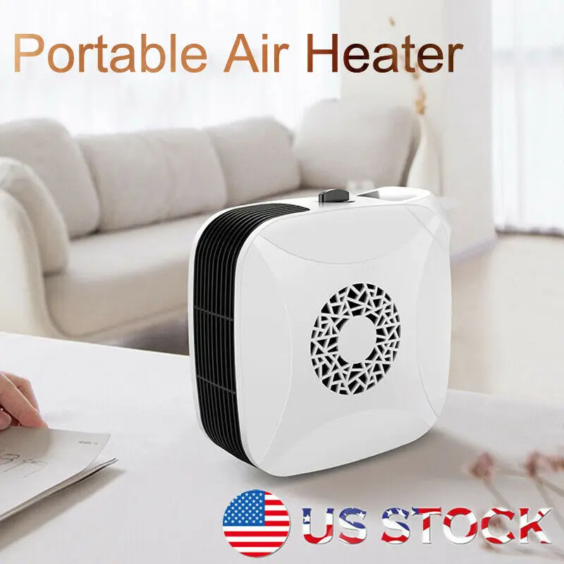 Портативный Электрический тихий Настольная мини нагреватель воздуха на