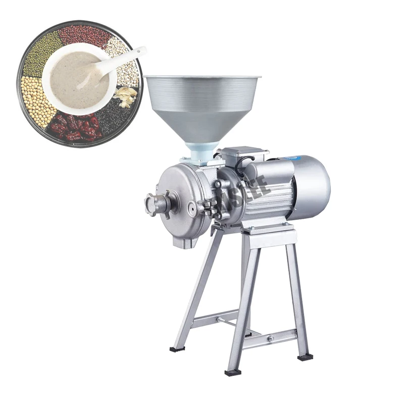 

2200w hot sale stainless steel dry food pulverizer wheat flour