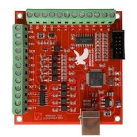 breakout board cnc usb mach3 100khz 4 axis interface driver motion controller driver board motor driver