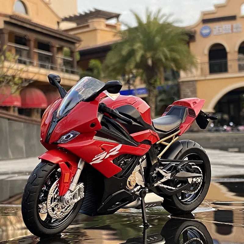 Модель супер Мотоцикла Bmw S1000rr в масштабе 1:12 модель локомотива из сплава