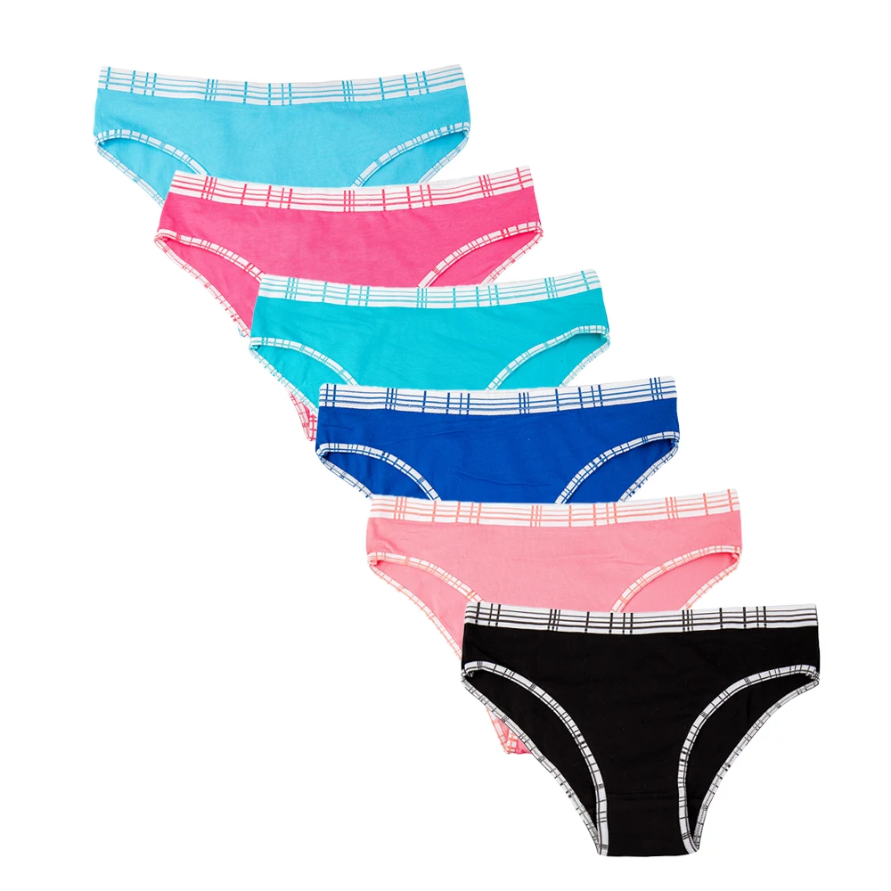 FUNCILAC сексуальные хлопковые женские трусы брифы клетчатое нижнее белье с принтом