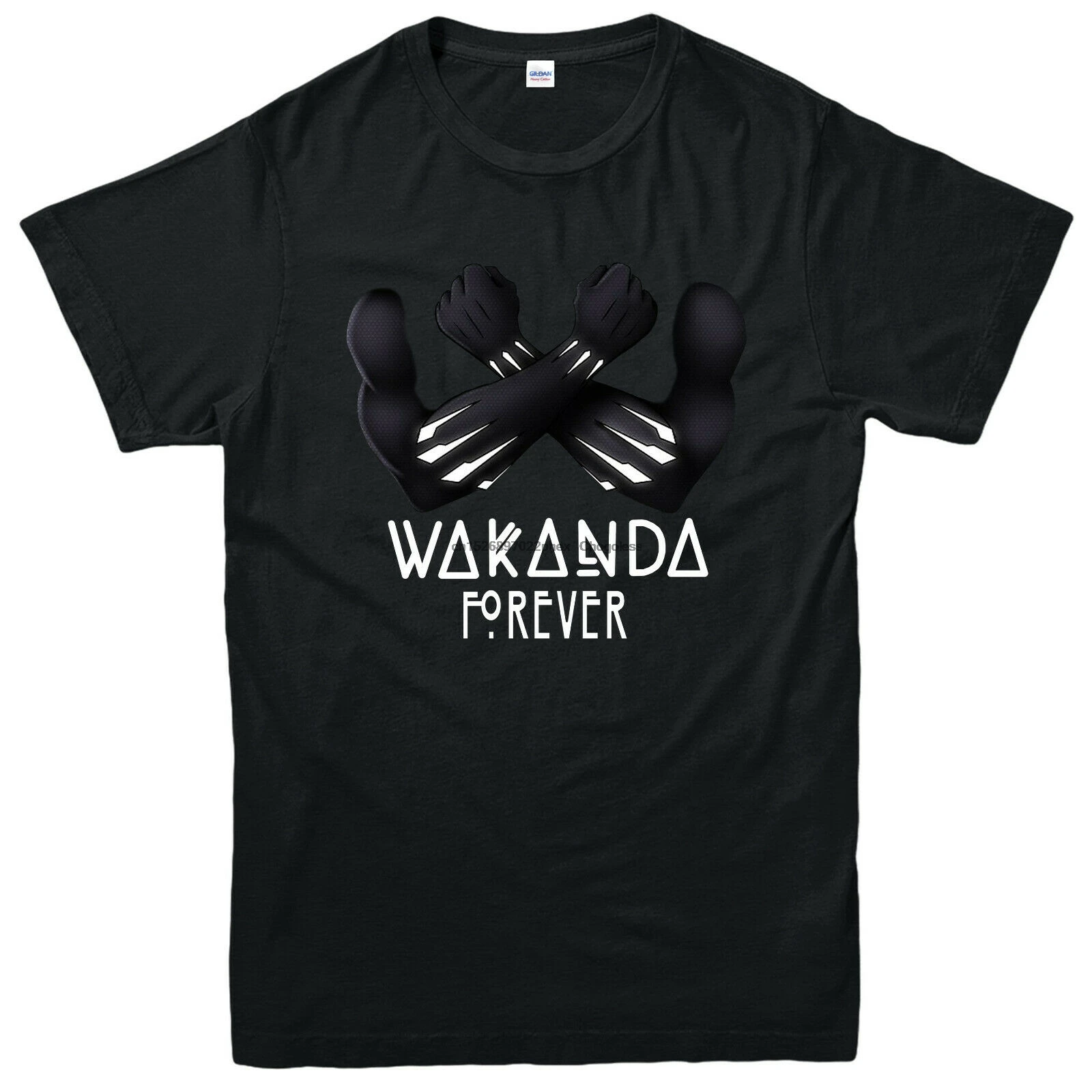 Футболка Wakanda Forever Thank You Chadwick Boseman Superhero Подарочный Топ|Мужские футболки| |