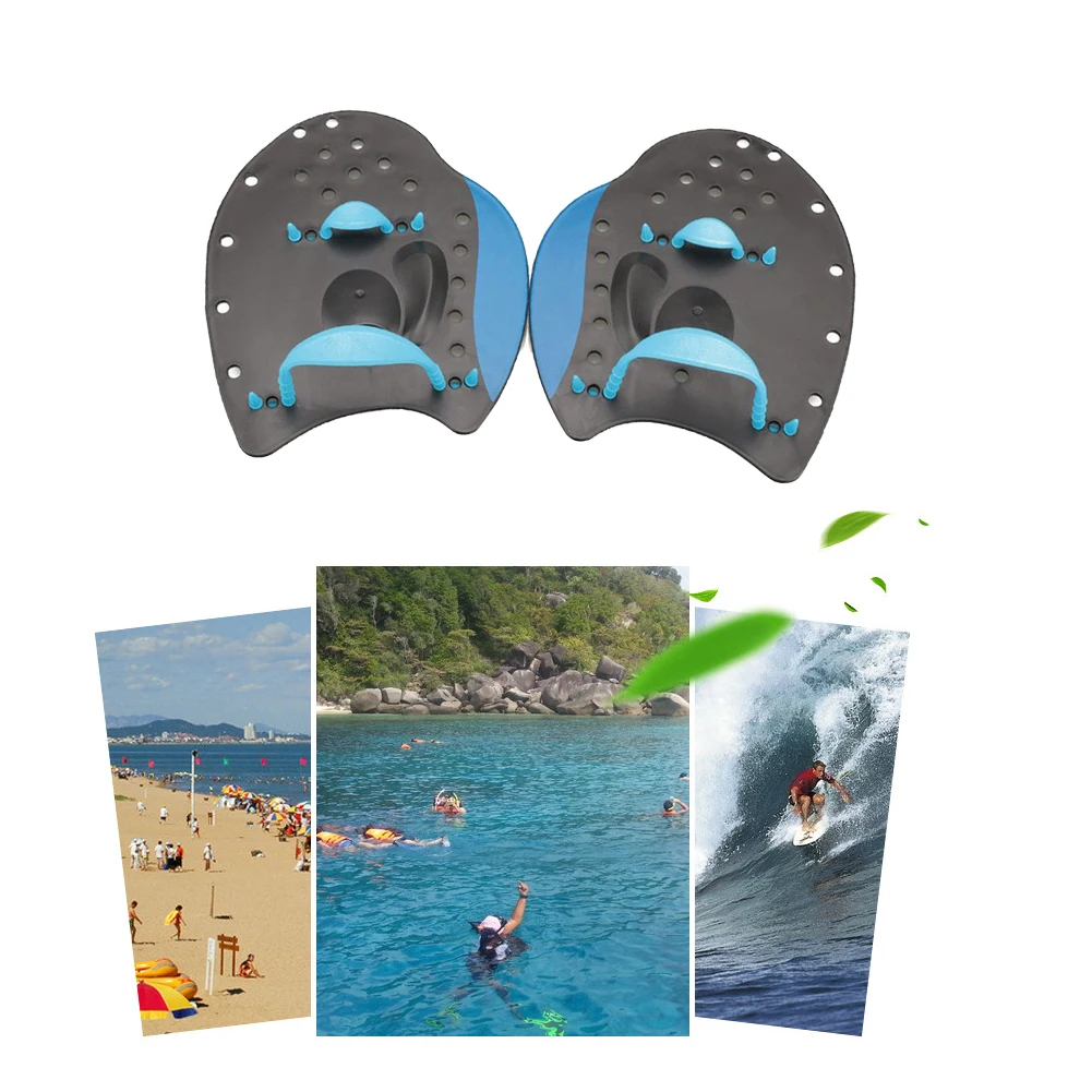 

Professional Swimming Practice Correction Paddling Tools Durable Adjustable Silicone Hand Webbed Gloves For Swimming Beginners