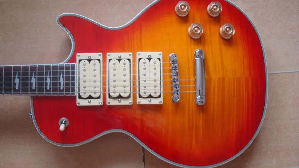 Новый пользовательский Вишневый sunburst красный красота высокое качество мощный