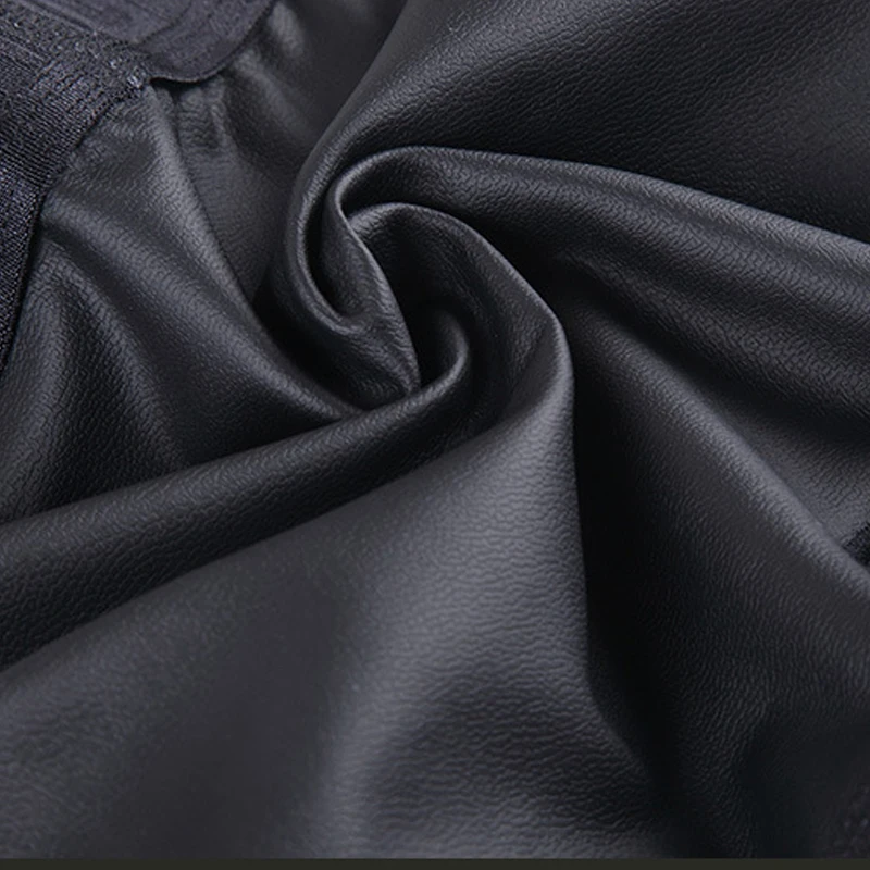 Для мужчин сексуальное женское нижнее белье из лакированной кожи прозрачный