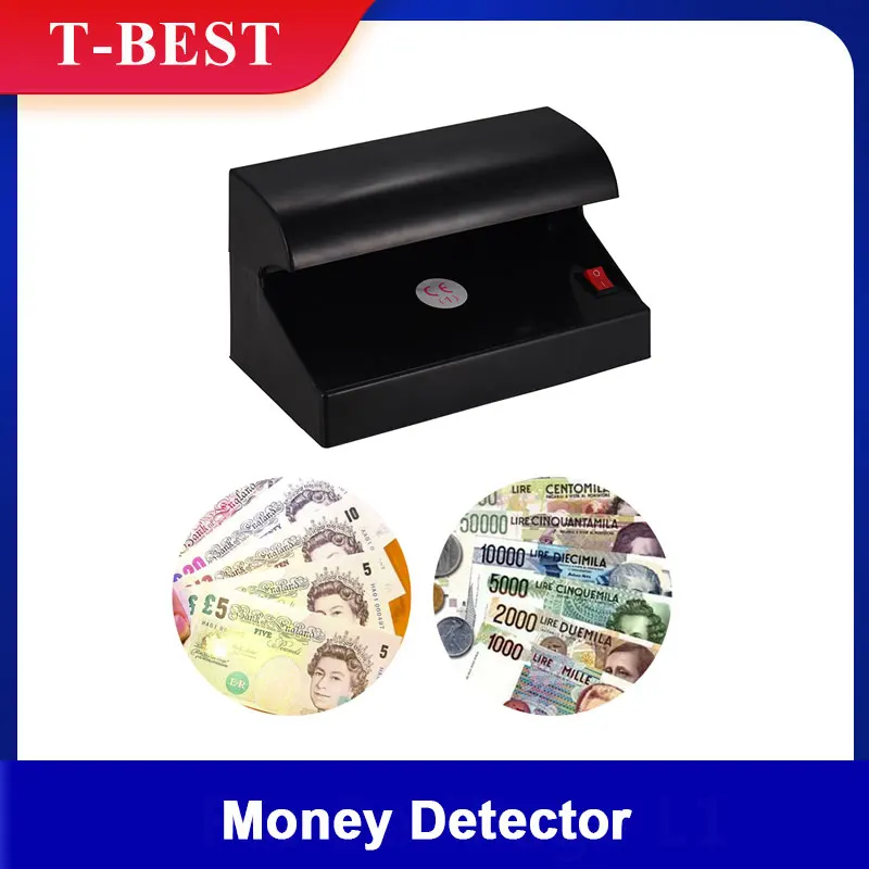 Портативный Настольный мульти-Валютный детектор поддельный денежный банкнот