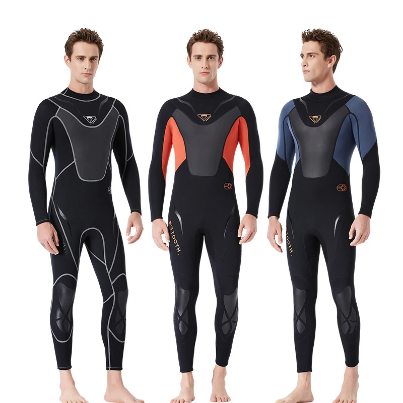 

Men 3mm Neoprene Wetsuit Scuba Diving Thermal Warm Wetsuits Male Full-body Suit Snorkeling Swimming Surfing Kayaking Equipment