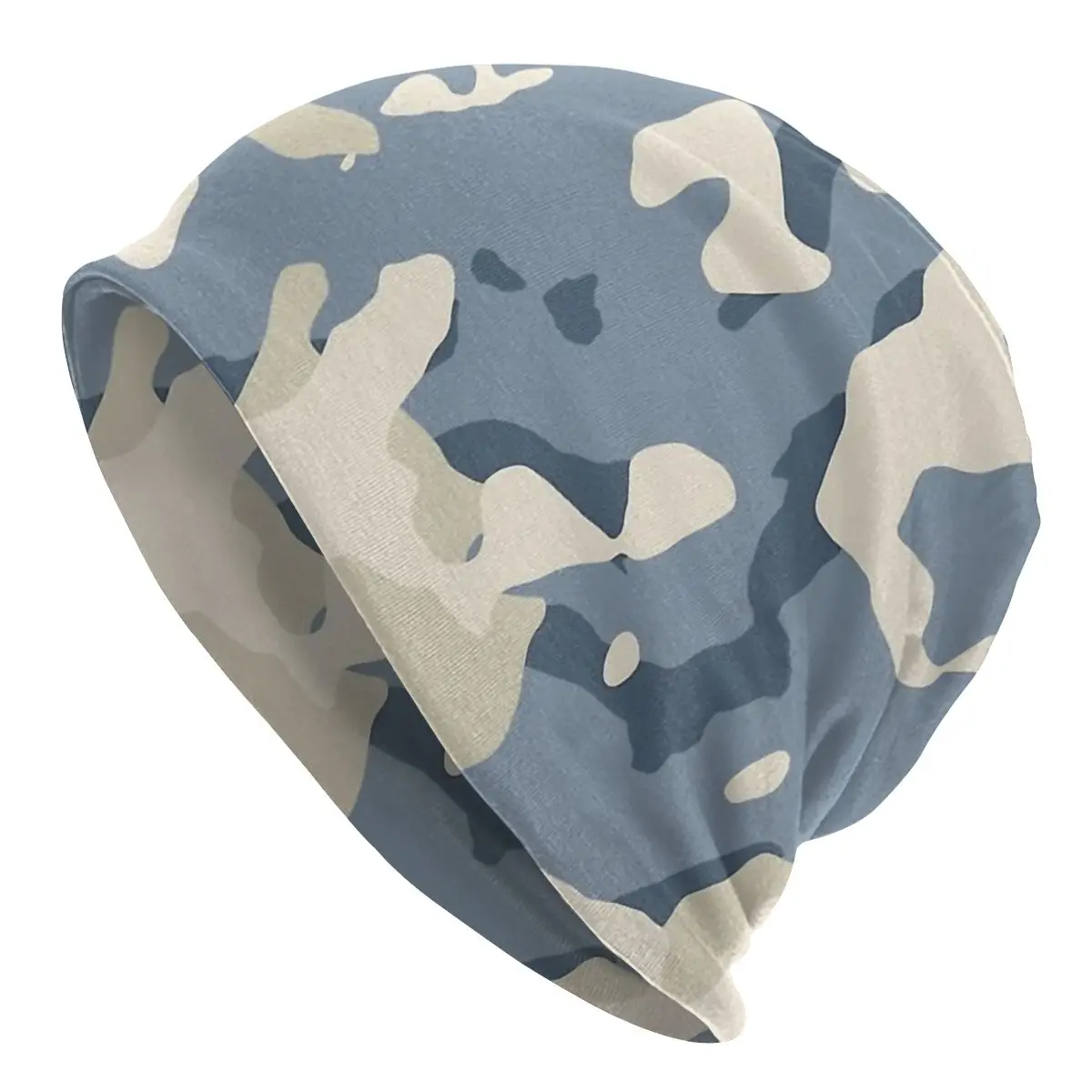 

Шапка-Камуфляж для мужчин и женщин, вязаная шапка в стиле милитари, с абстрактным рисунком, зимняя теплая Кепка-бини
