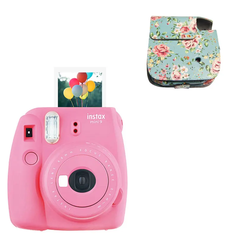 Фотокамера Fujifilm Once Instax Mini 9 Instant Polaroid Cute Smart Beauty Gift для детей 20 шт. фотобумага