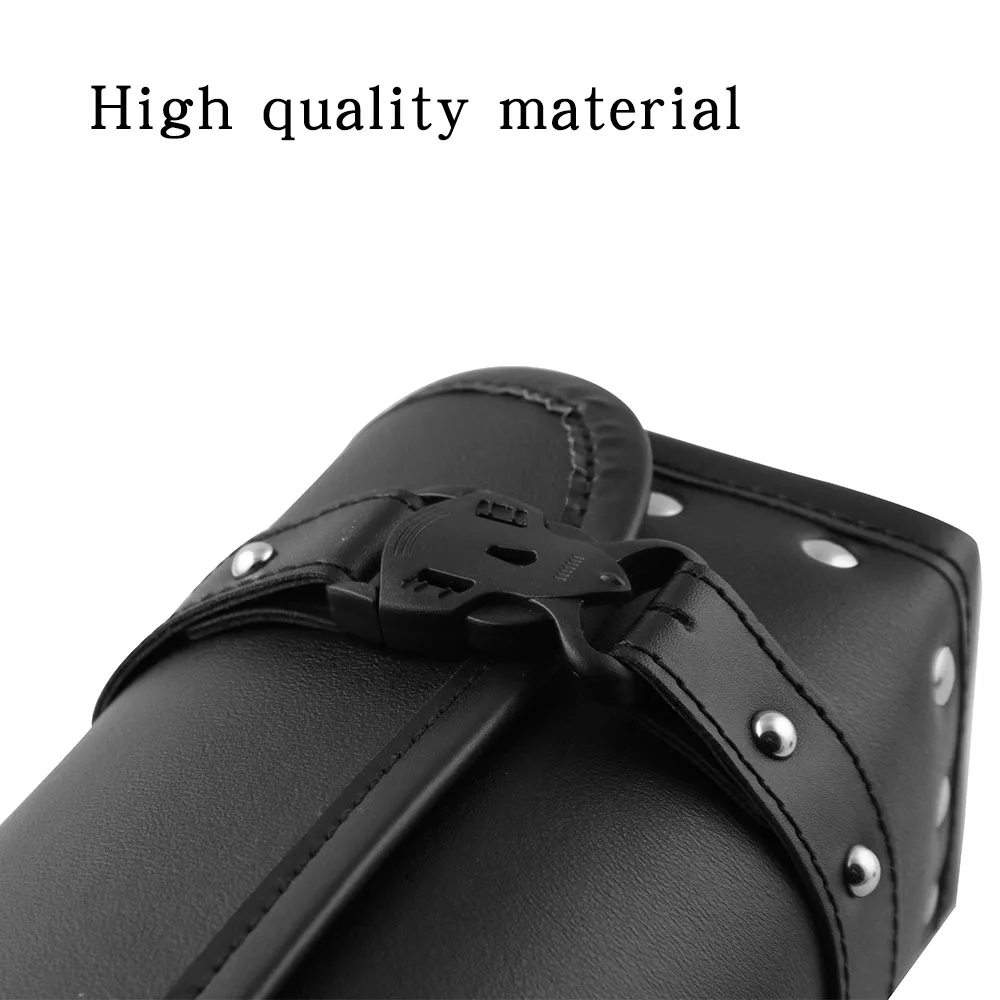 Универсальная мотоциклетная сумка для инструментов черная круглая сумочка из