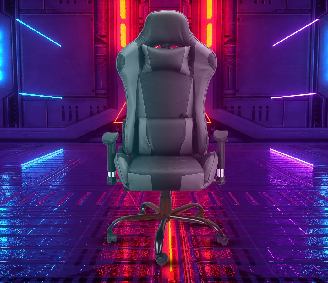 

2021 New Artificial Leather Internet Cafe Game Chair Office Swivel Chair Ergonomic Rotating Lifting Computer Chair Racing Chair