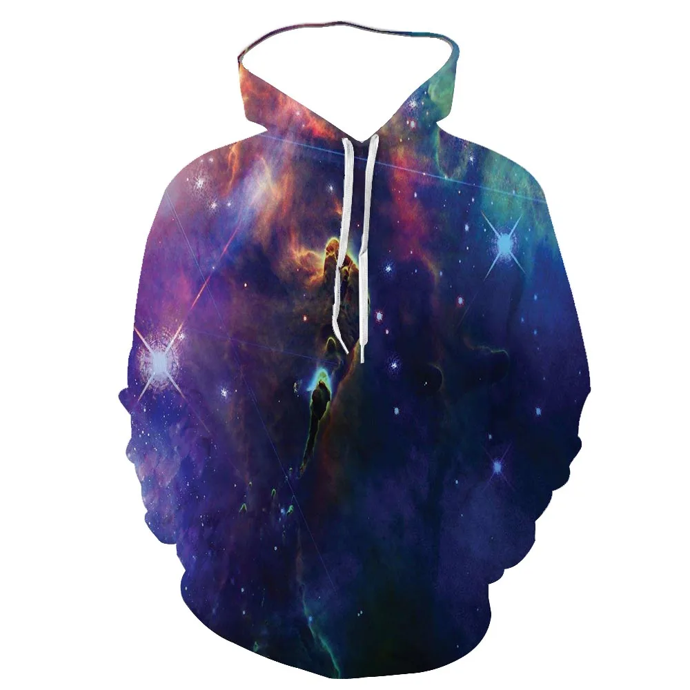 

Space Galaxy Hoodies Men/Women Sweatshirt Hooded 3d Brand Clothing Cap Hoody Print Paisley Nebula Jacket