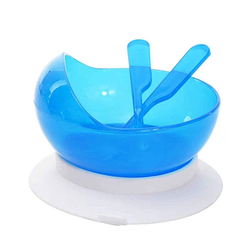 Милая детская посуда 1 комплект Детская обучающая миска для еды ложка присоска