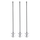 3 искусственных осьминога кальмар жесткие крючки Морская Рыбалка приманки DIY светящаяся приманка для морской рыбалки снасти для рыбалки крючок