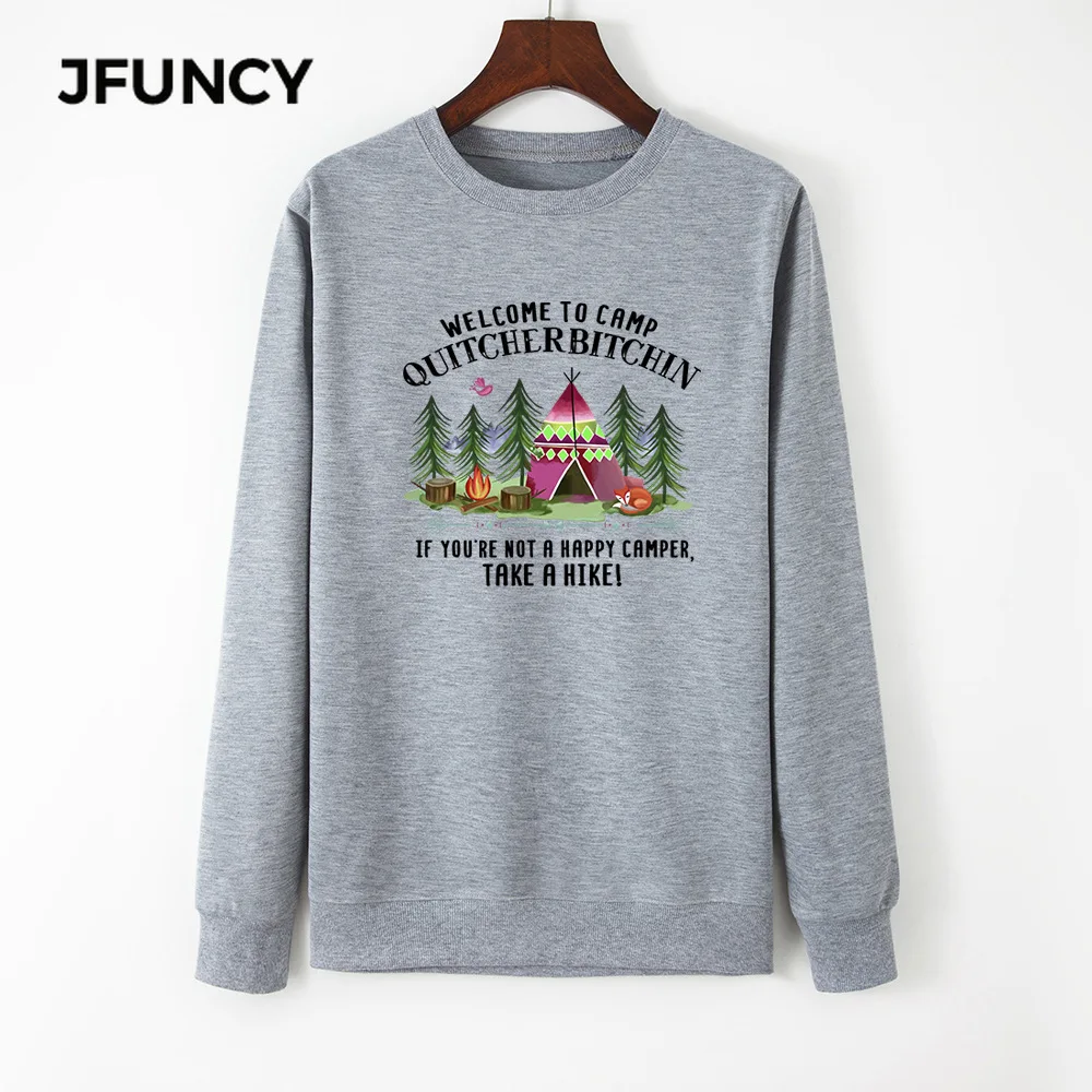 

JFUNCY Women Plus Size Hoodies O-Neck Long Sleeve Female Pullover New Print Woman Casual Hoody 2020 Autumn Mujeres Sweatshirt