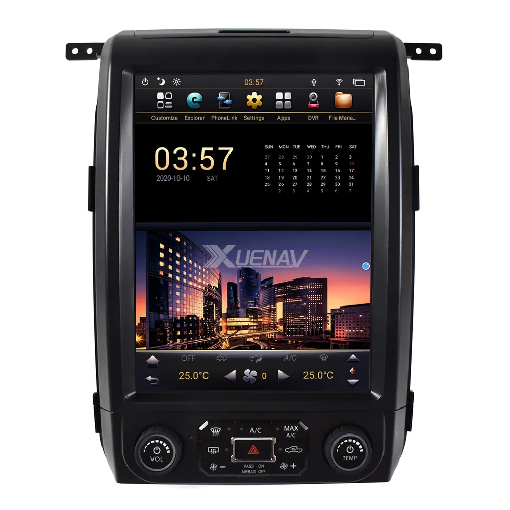 Для Ford Raptor F150 2013-2014 Tesla Style PX6 GPS-навигатор для автомобильный DVD-плеер автомобильное