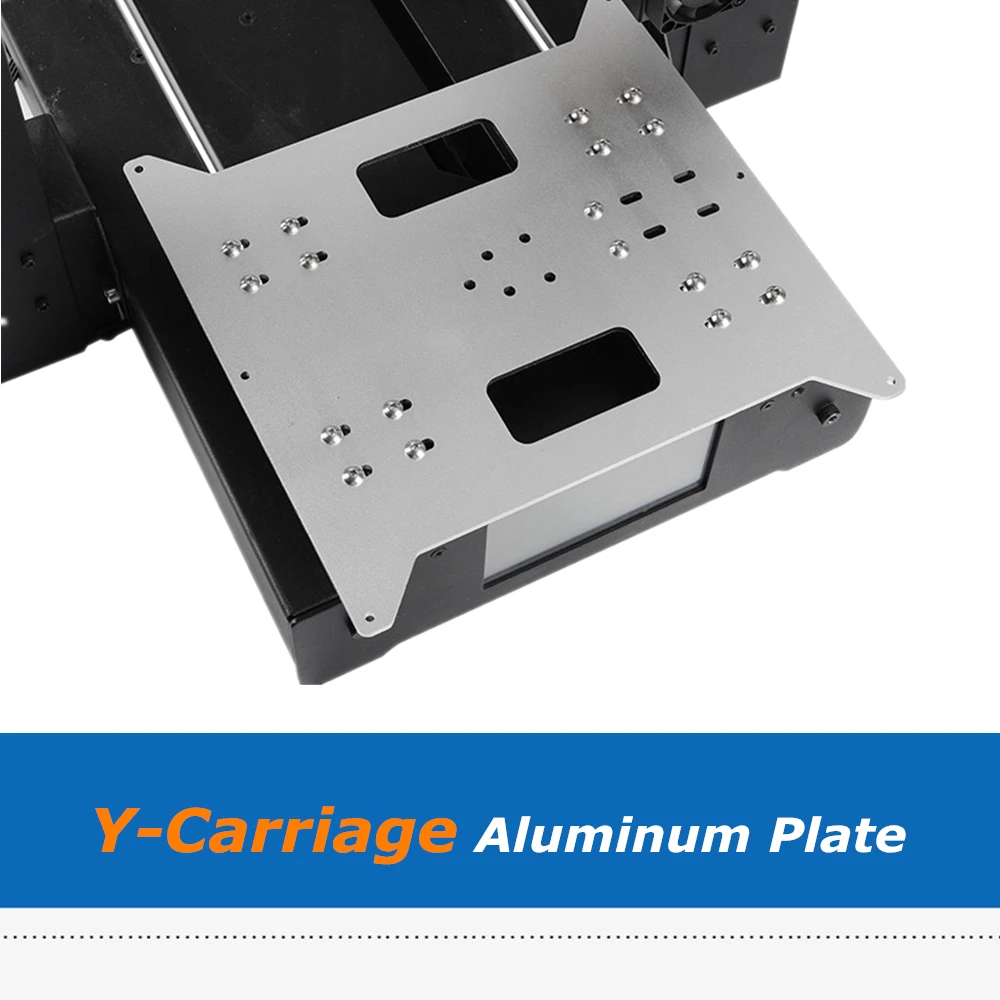 1 шт. обновленная алюминиевая пластина Y-каретки для дубликатора Wanhao i3 / Anycubic Mega