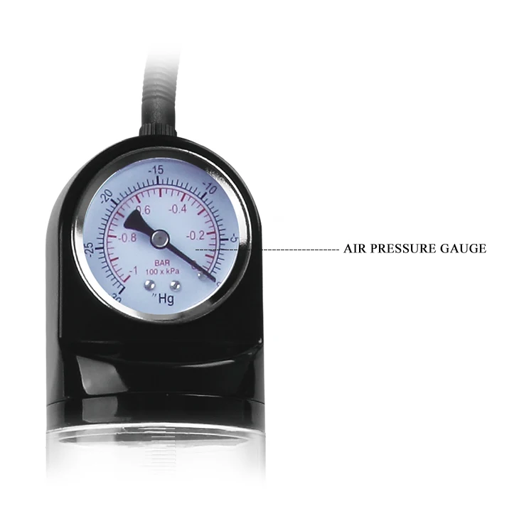 YEMA ручной насос для пениса секс-игрушки мужчин с манометром массажер упражнения