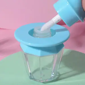 1 шт. 8 мл новые синие пустые тюбики для блеска губ креативные бутылочки кормления