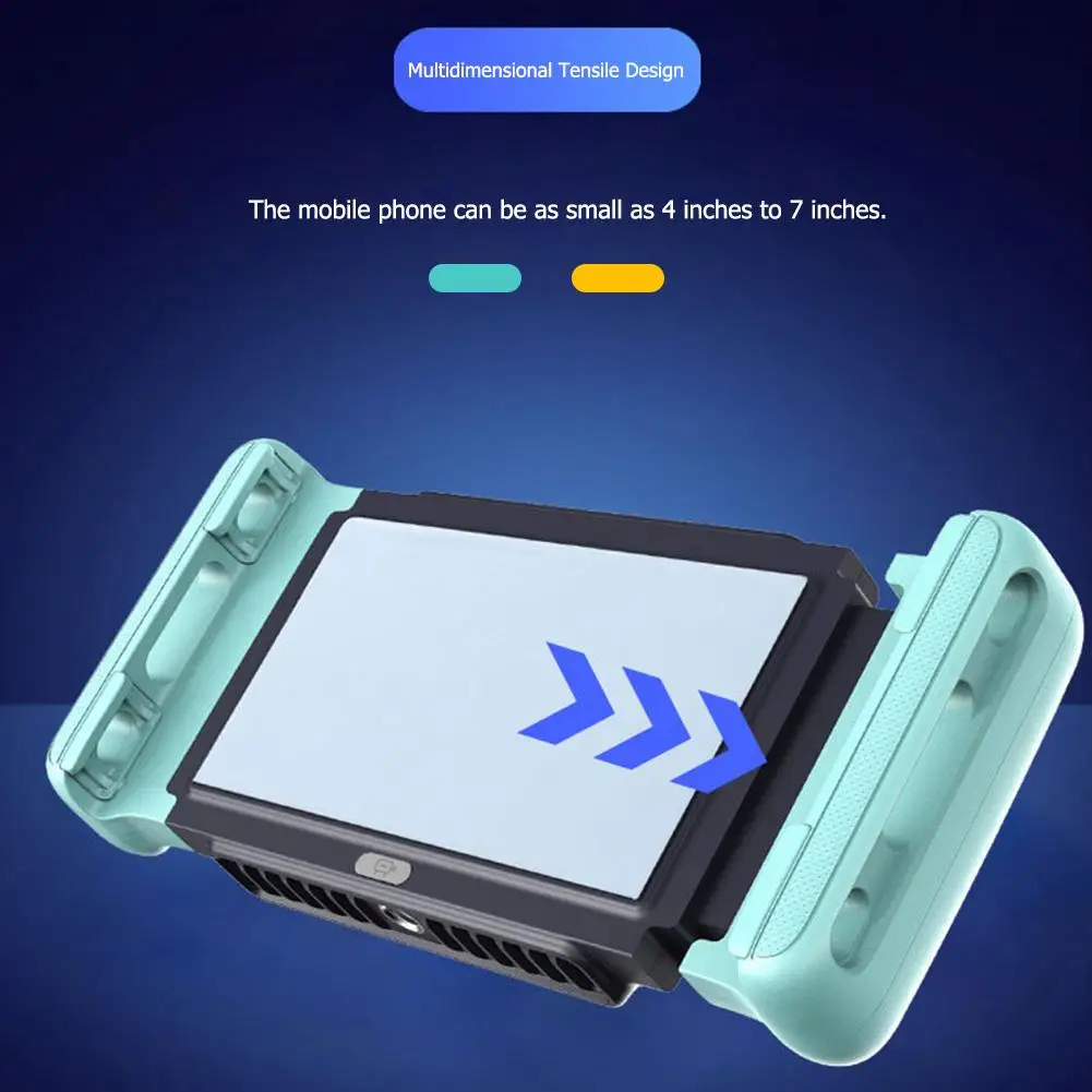 Портативный игровой мобильный телефон кулер для воды вентилятор Радиатор