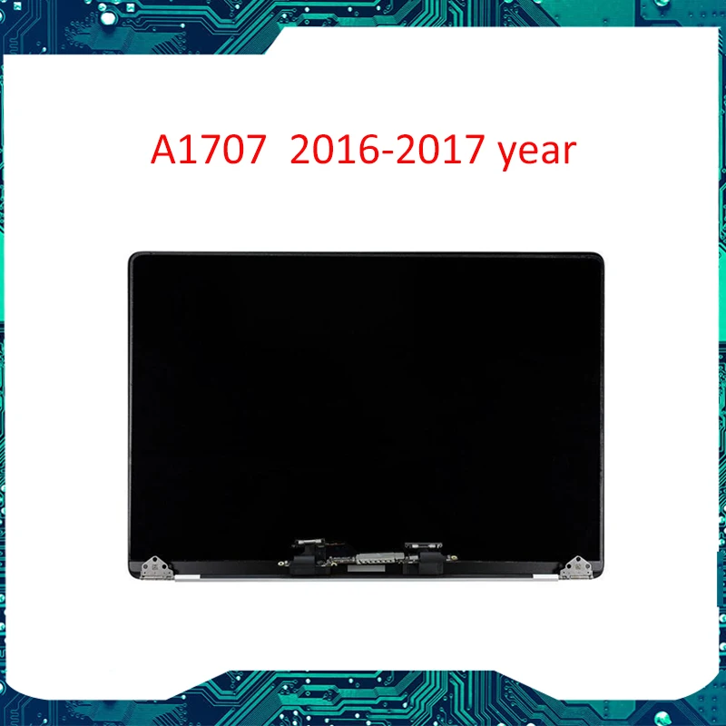 Новый серый серебристый ноутбук A1707 ЖК дисплей в сборе для Macbook Pro Retina экран 15
