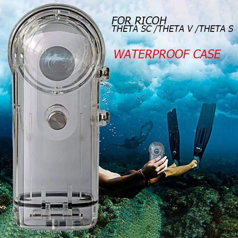 40 м водонепроницаемый чехол для RICOH Theta SC/Theta V/Theta S 360 градусов аксессуары камеры