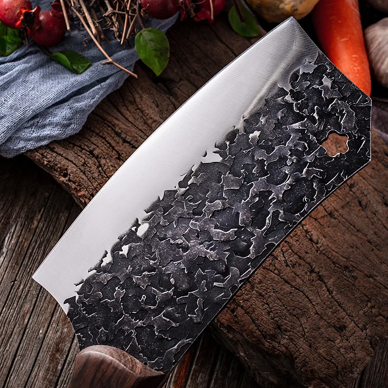 Китайские кухонные ножи ручной работы традиционные высокоуглеродистые кованые