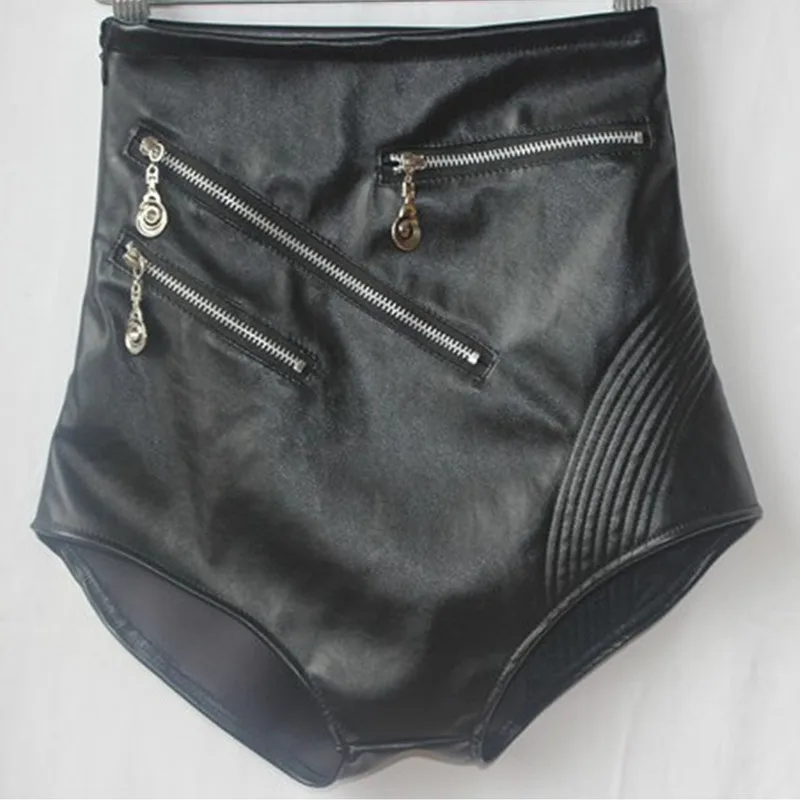 

Женские шорты со звездами, костюм певицы, тригонометрические шорты из искусственной кожи с высокой талией и мехом, x27s