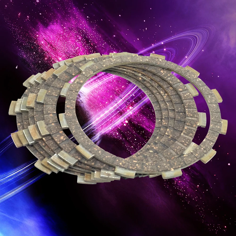 Диск фрикционный сцепления для мотоцикла Yamaha IT175 Racer 80-83 IT200 1986 XT225 Serow 01-07 6 шт.