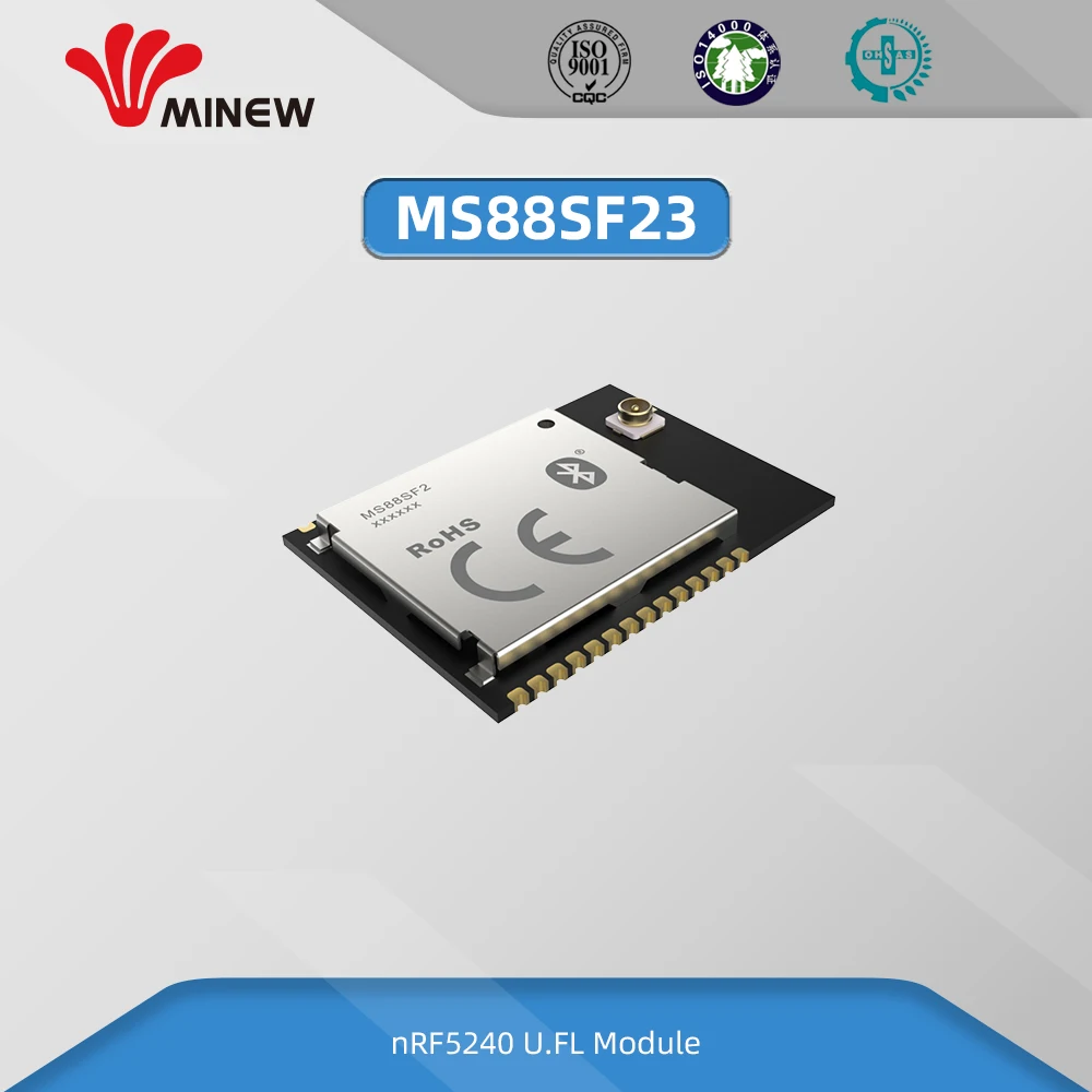 Усовершенствованный радиочастотный модуль MS88SF23 nRF52840 2 4 ГГц 8 дБм дальнего