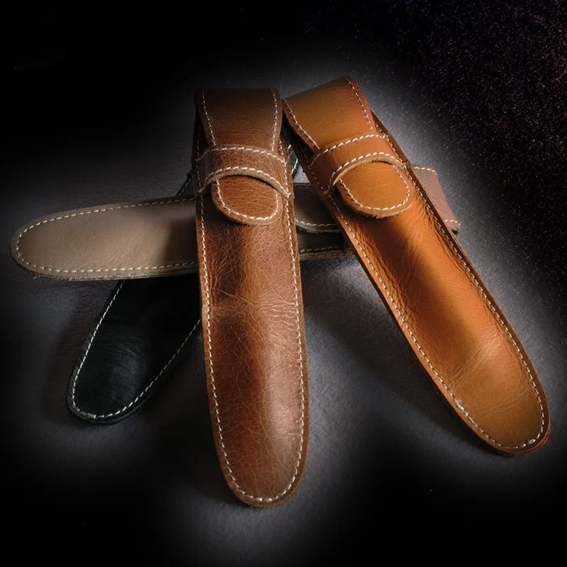 Кожаный Футляр чехол s Новый дизайн вставки фиксированный Перьевая ручка Перо