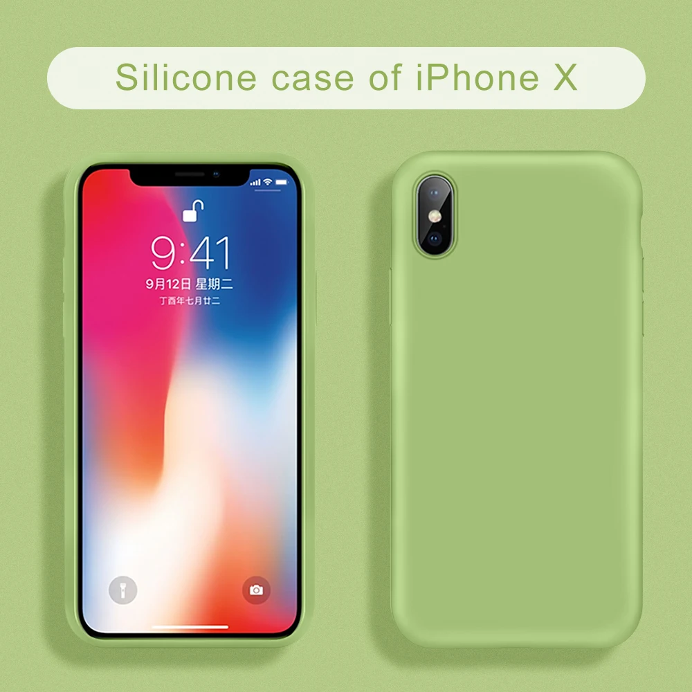 Силиконовый чехол для iPhone 7 8 11 pro max 2019 XR X XS MAX 6 6S Plus | Мобильные телефоны и